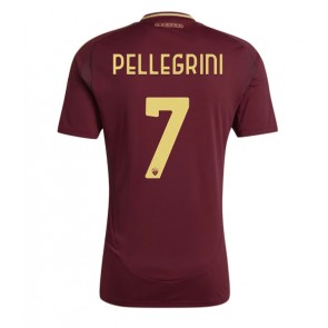 AS Roma Lorenzo Pellegrini #7 Domácí Dres 2024-25 Krátký Rukáv